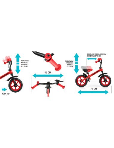 Rowerki, hulajnogi, bujaki, pchacze dla dzieci