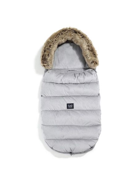 Śpiworek do Wózka Velvet Uni DARK GREY La Millou