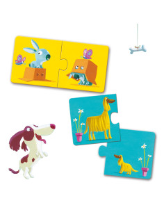 DJECO Puzzle duo PRZECIWIEŃSTWA 2