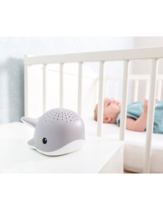 ZAZU WALLY PROJEKTOR WIELORYB GREY 2