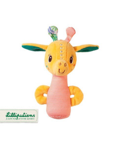 LILLIPUTIENS Mini grzechotka Żyrafka Zia