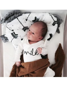 Poduszka Sleepy Pig Minky BOHO ROYAL ARROWS 2