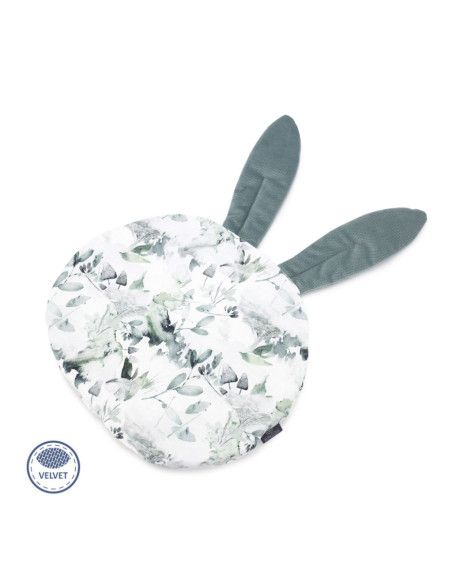 Poduszka dla Niemowląt z Uszkami Sage Green