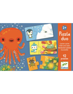 DJECO Puzzle duo ZABAWA W CHOWANEGO
