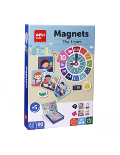 APLI KIDS Magnetyczna układanka - Godziny