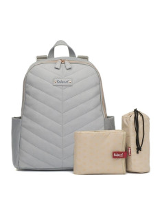 Babymel Plecak z Ekoskóry Gabby Pale Grey 2
