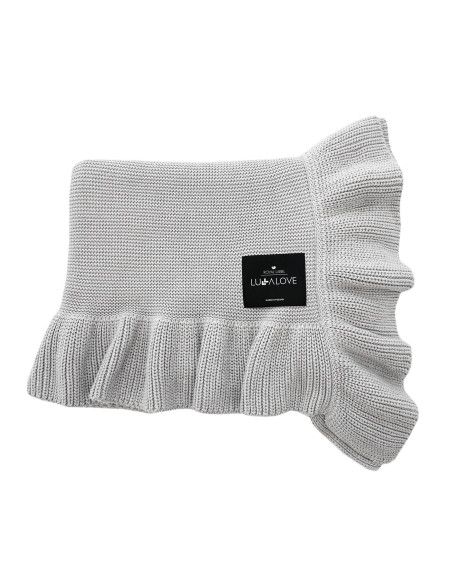Kocyk Otulacz Merino PREMIUM - Szary