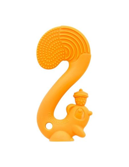 Gryzak Zabawka Wiewiórka Squirrel Orange, Mombella