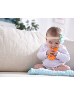 Gryzak Zabawka Wiewiórka Squirrel Orange, Mombella 2
