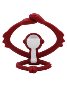 Mombella Gryzak Zabawka Małpka Chimney Red