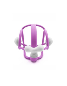 Gryzak z Grzechotką Ślimak Deluxe Purple, Mombella 2