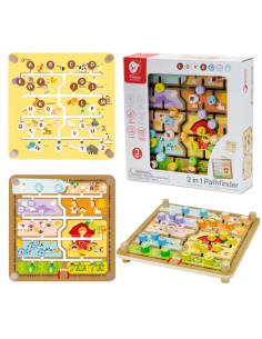 CLASSIC WORLD Gra Logiczna 2w1 Tablica Edukacyjna 2