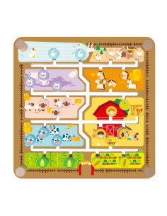 CLASSIC WORLD Gra Logiczna 2w1 Tablica Edukacyjna 