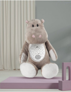 KAICHI Zabawka pluszowa z projektorem HIPPO 2
