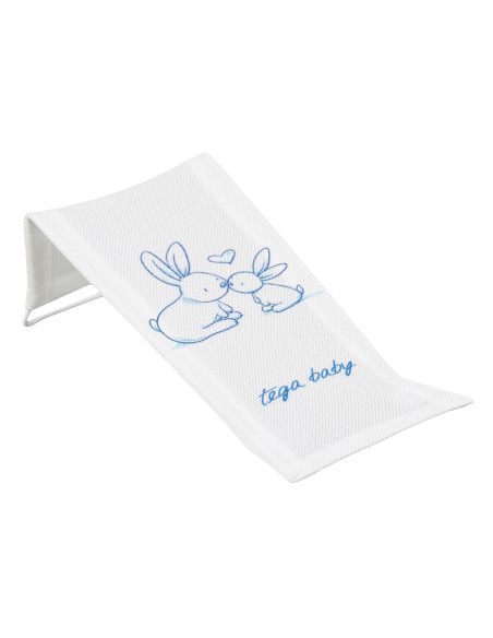 Leżaczek do Kąpieli KRÓLIK Biały Tega BABY