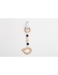 LITTLE LEAF Gryzak sensor. z klip. BLACK&WHITE PTA