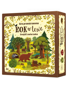 Nasza Księgarnia Rok w lesie. Znajdź zwierzaka