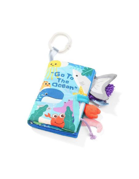 Książeczka Sensoryczna z Ogonkami GO TO THE OCEAN BabyOno