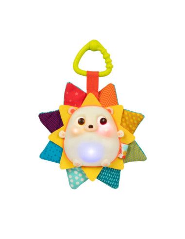 Interaktywna Zawieszka Sensoryczna z Muzyką i Światłem Jeżyk Słoneczko RainGlow Buddy B.Toys