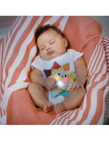 Interaktywna Zawieszka Sensoryczna z Muzyką i Światłem Jeżyk Słoneczko RainGlow Buddy, B.Toys