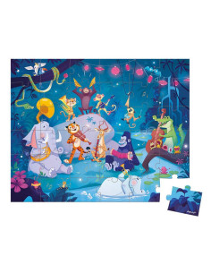 JANOD Puzzle w walizce Letni festiwal 36 elementów 2