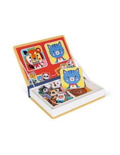 Magnetyczna Układanka Puzzle Zwierzątka Magnetibook JANOD 2