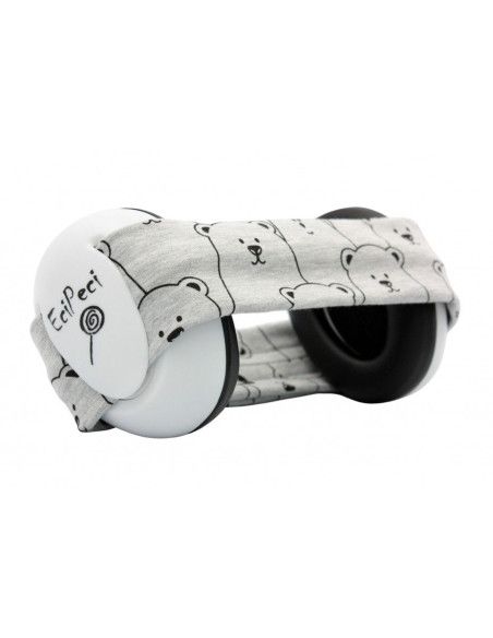 Słuchawki Wygłuszające PANDA SZARY, EciPeci