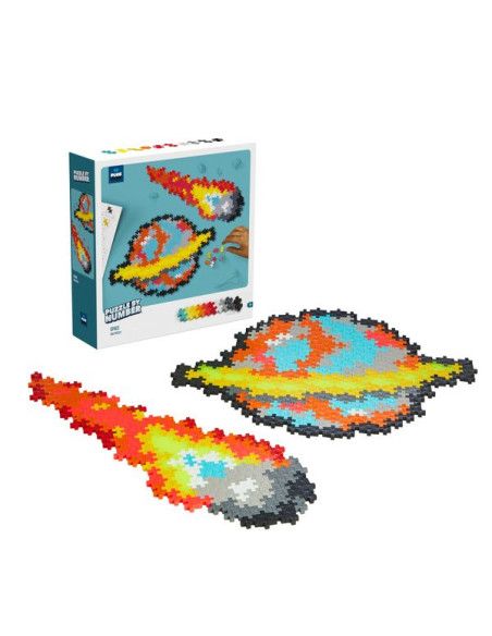 Puzzle po Numerach Kosmos 500 szt, Plus Plus