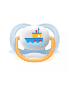 AVENT Smoczek Ultra Air Happy 0-6M chłopi 2