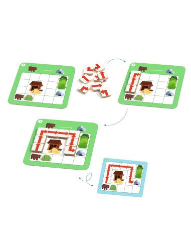 Gry planszowe, logiczne dla dzieci