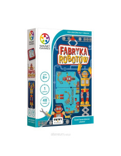 Gra Logiczna Smart Games Fabryka Robotów IUVI Games PL 8+