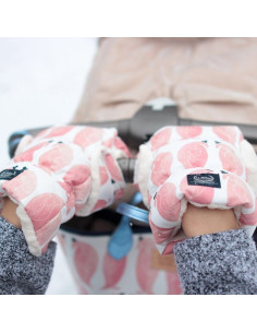 La Millou Rękawice Velvet Collection Mulberry 2