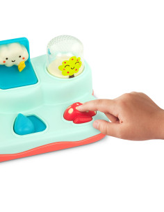 Zabawka Interaktywna Wystrzałowa Konsola Pogodowa Pop-Up Buddies, B.Toys 2