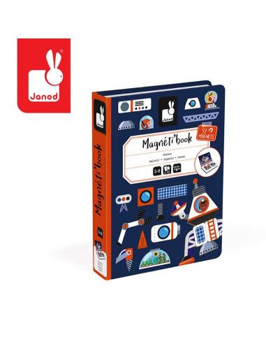 Magnetyczna Układanka Kosmos Magnetibook Janod