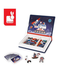 Magnetyczna Układanka Kosmos Magnetibook Janod 2