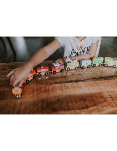 Samochody, garaże, kolejki dla dzieci