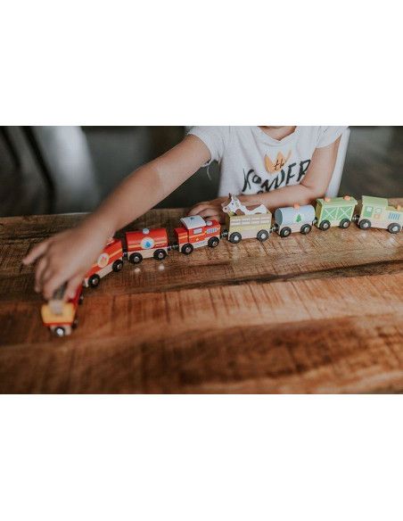 Samochody, garaże, kolejki dla dzieci