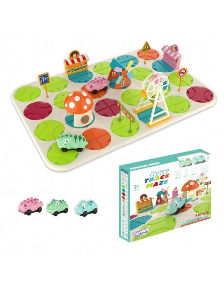 Samochody, garaże, kolejki dla dzieci