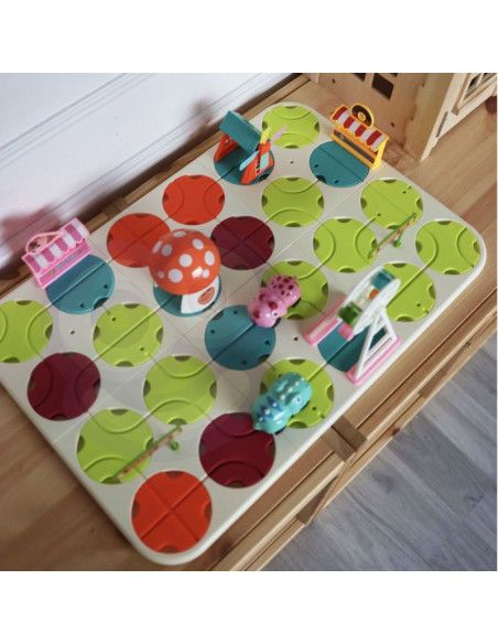 Samochody, garaże, kolejki dla dzieci