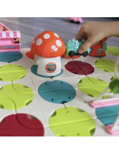 Samochody, garaże, kolejki dla dzieci