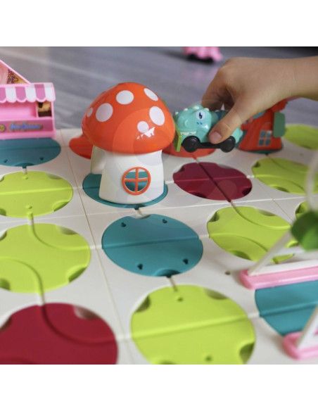 Samochody, garaże, kolejki dla dzieci