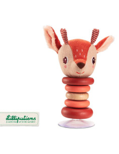 Grzechotka z Przyssawką Sarenka Stella 6 m+ LILLIPUTIENS