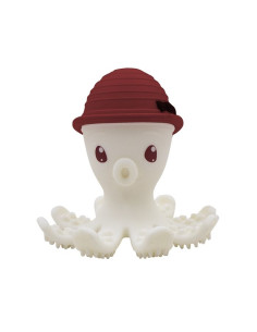 Gryzak Zabawka Ośmiornica Chimney Red, Mombella