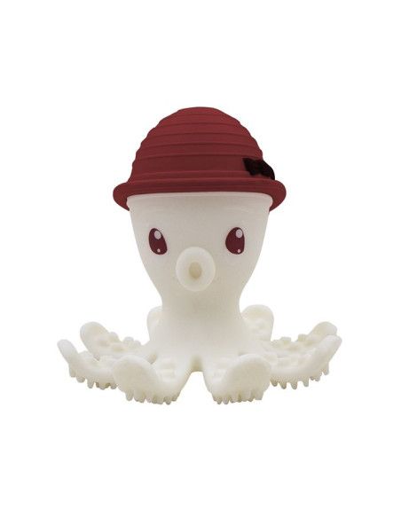 Gryzak Zabawka Ośmiornica Chimney Red, Mombella