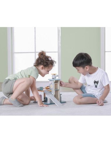 Samochody, garaże, kolejki dla dzieci