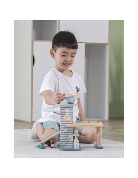 Samochody, garaże, kolejki dla dzieci