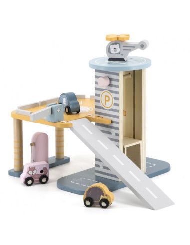 Samochody, garaże, kolejki dla dzieci