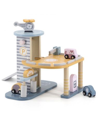 Samochody, garaże, kolejki dla dzieci