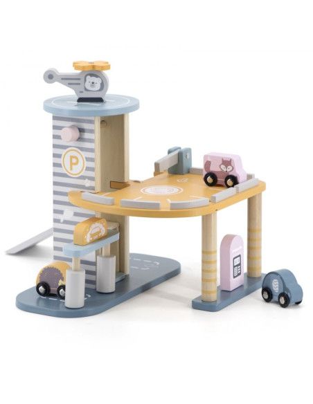 Samochody, garaże, kolejki dla dzieci