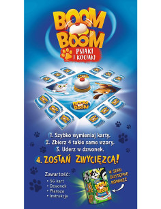 TREFL Boom Boom. Psiaki i kociaki 2